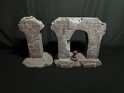 #ad set of walls wargaming terrain modular stone $100.00