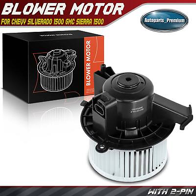 #ad Heater Blower Motor Fan for GMC Sierra 1500 Enclave Outlook Chevy Silverado 1500 $35.99