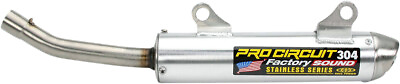 #ad 304 Aluminum Slip On Exhaust Silencer Pro Circuit SH92250 SE 92 96 Honda CR250R $169.95