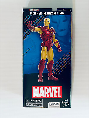 #ad Marvel Legends The Marvels Series Iron Man Heroes Return Light Wear $19.99