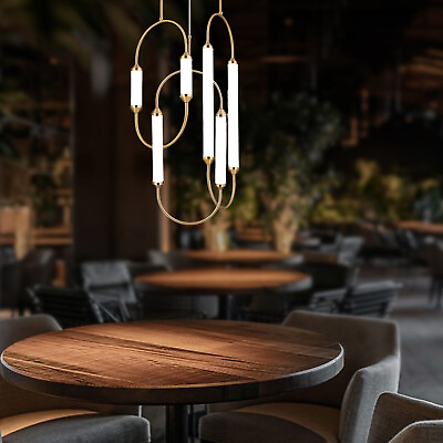 #ad Modern IronAcrylic Chandelier LED Hanging Pendant Lamp Ceiling Fixture Lighting $59.90
