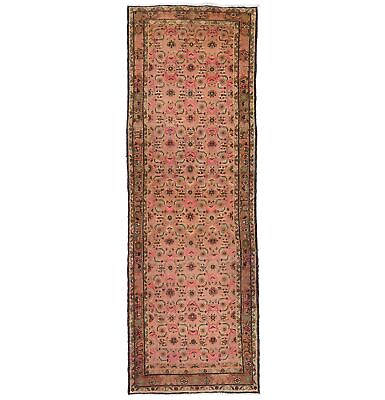 #ad Allover Floral Style Vintage 3X10 Hand Knotted Oriental Runner Rug Hallway Sale $291.00