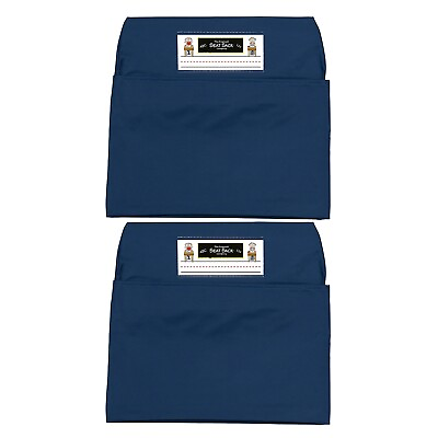 #ad Seat Sack Laminated Fabric Medium Seat Sack 15quot; Blue Pack of 2 SSK00115BL 2 $39.62