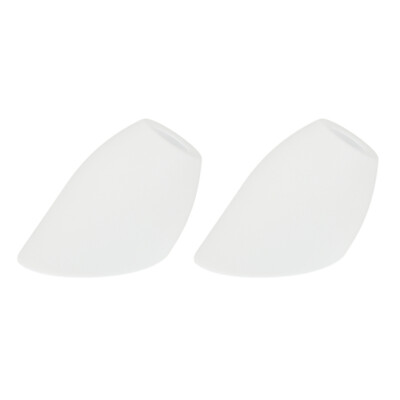 #ad Sleek White Light Covers for Desk Lamps Set of 2 $9.26