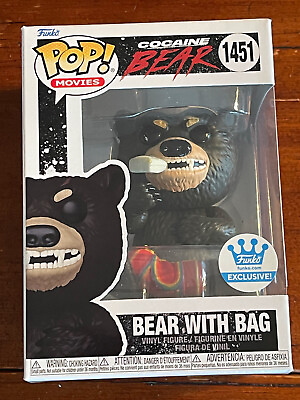 #ad #ad Funko Pop Movies #1451 Bear With Bag Cocaine Bear Funko Exclusive NEW Fast Ship $27.99