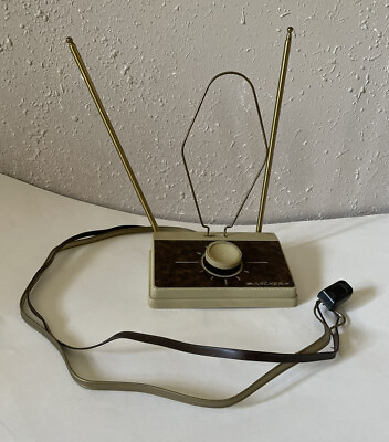 #ad Archer Rabbit Ears TV Antenna 1970s Mid Century Modern RARE Tested amp; Working C $34.99