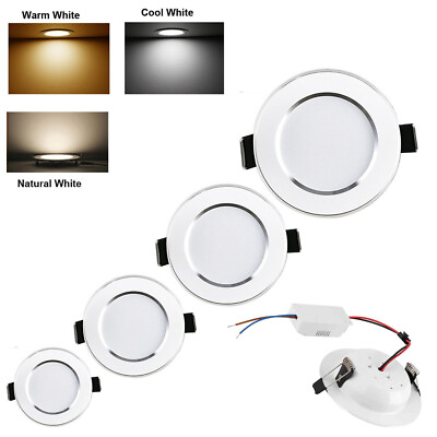 #ad Dimmable Recessed Led Ceiling Down Light Lamp Spotlight 5W 7W 9W 12W 18W Round $5.91