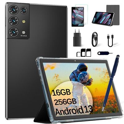 #ad Tab S30 PRO Tablet PC 16GB256GB 10.1in Android 13 8000mAh Tablet Dual SIM GPS $110.00