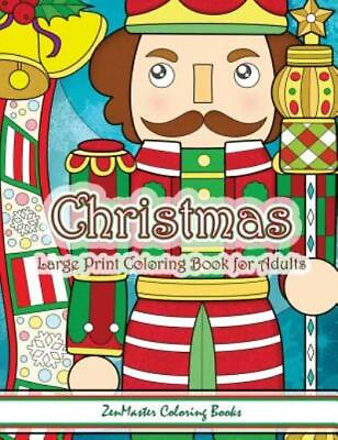 #ad Christmas Large Print Coloring Book For Adults: Simple and Easy Large Print... $10.21