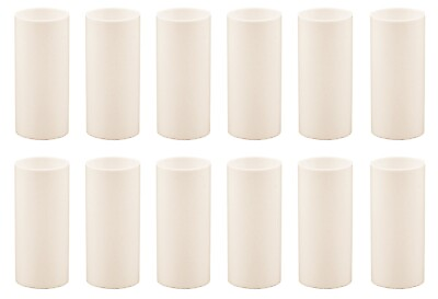 #ad #ad 2 Inch Cream Plastic Candle Cover For Candelabra Base Lamp Sockets 12 Pieces $8.95