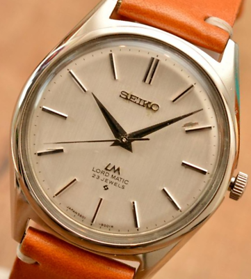 #ad 【 Excellent 】Vintage SEIKO LORD MATIC LM 5601 9000 23J Automatic non date $139.00