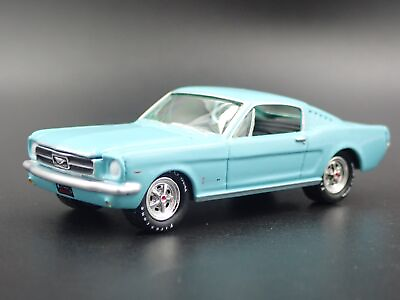 #ad 1965 65 FORD MUSTANG FASTBACK 1:64 SCALE COLLECTIBLE DIORAMA DIECAST MODEL CAR $11.99