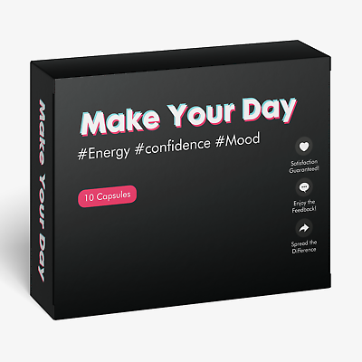 #ad Make Your Day Performance Enhancement Mood Energy Supplement 10 Red Capsules $34.99