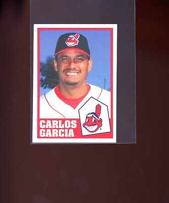 #ad 1998 Panini Venezuelan Sticker Carlos Garcia # 230 Pack fresh Cleveland Indians $5.00