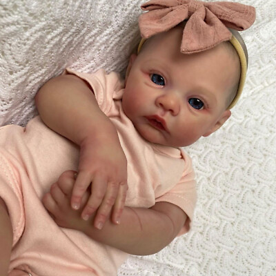 #ad Reborn Doll Soft Cuddly Body Touch 3D Skin with Visible Real Veins Doll Gift New $55.99