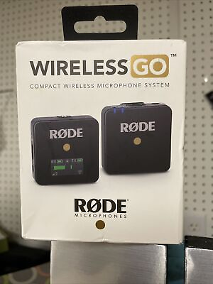#ad Used Rode Wireless GO Compact Microphone System Open box USED condition $402.50