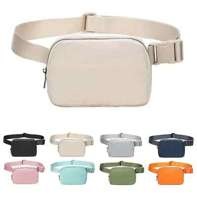 #ad Belt Bag Nylon Sports Fanny Adjustable Strap Waterproof Mobile Phone Storage $12.99