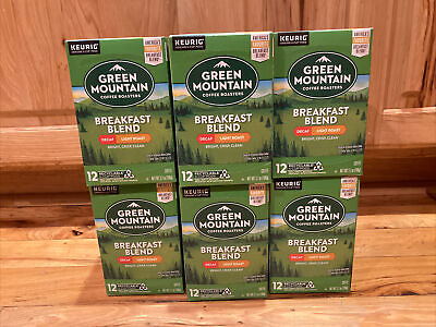 #ad Green Mountain Coffee DECAF Light Breakfast Blend Keurig K Cup Pods 72 Count $38.50
