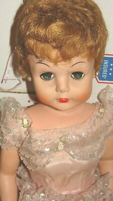 #ad DOLL No.70 Vintage Rubbery Doll with dress estate sale item $56.00