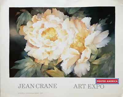 #ad Jean Crane Art Expo Flower Art Vintage 1984 Print 24 x 30 $44.57
