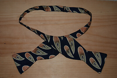 #ad The Original Adjustable Bowtie All Silk Vintage Bow Tie $20.00