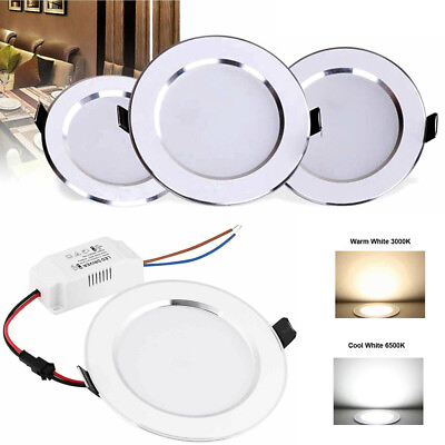 #ad Dimmable Recessed Led Ceiling Down Light Lamp Spotlight 5 7 9 12 18W AC110V 240V $6.76