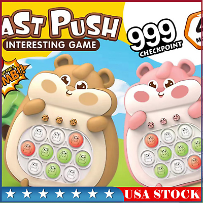#ad Handheld Game for Kids 6 10 Quick Push GamePop Fidget Kids Games Toys Gifts $16.88