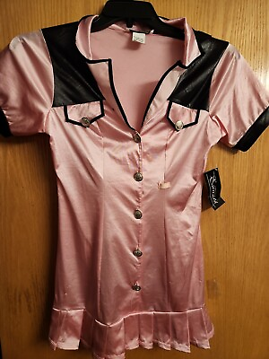 #ad New Escante Pink Chemise Sleep Lingerie Medium NWT $19.99