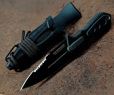 #ad Combat Commander Small Discrete Quick Release Boot Neck knife w Sheath $19.73