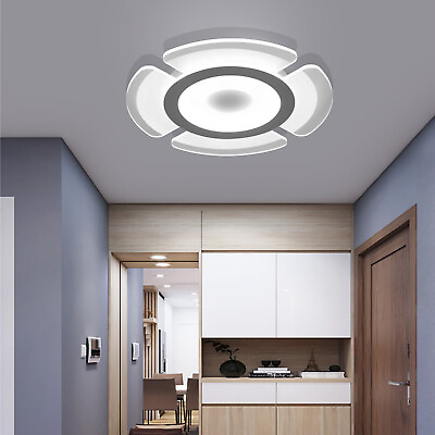 #ad LED Chandelier Living Room Bedroom Indoor Ceiling Light Acrylic Lamp Fixture 20W $16.96