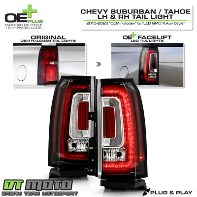 #ad For 2015 2020 Chevy Suburban Tahoe LED Tail Lights Light Lamp 15 20 Left RIght $208.99