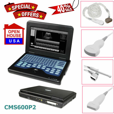 #ad Ultrasound Scanner Laptop Machine Ultrasonic Systems Portable CMS600P2Probe USA $400.00
