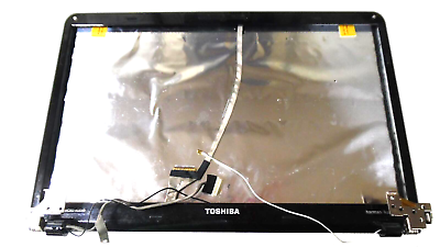 #ad Genuine Toshiba Satellite A660 x * 15.6quot; LCD Cover Lid w Bezel Cables amp; Hinges $26.10