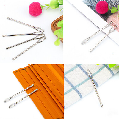 #ad 5 x Elastic Threader Adjustable Clip Rope Band Drawstring Cord Guide Sewing Tool $8.96