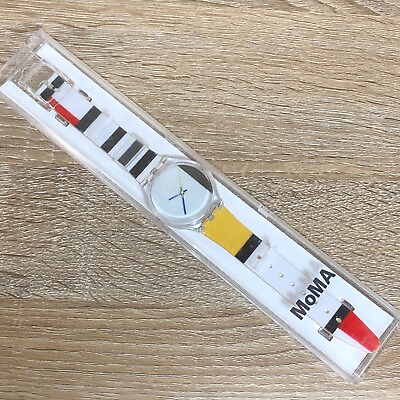 #ad 2017 Moma Unisex Adults Piet Mondrian Comp Watch Watch $89.95