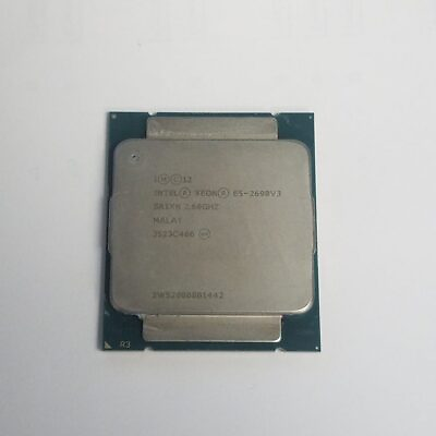 #ad Matched Pair Intel Xeon E5 2690 v3 2.6Ghz 12 Core CPU SR1XN $14.99