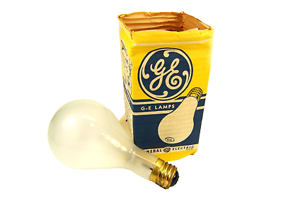 #ad Vintage General Electric 1000 Watt 120 Volt Clear Light Bulb. 3200K. NEW $29.95