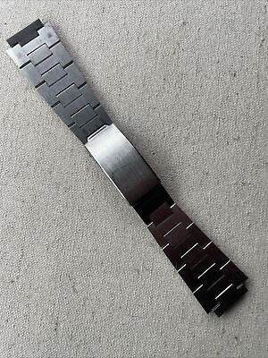 #ad Vintage Baldwin Stainless Steel Watch Band Bracelet 17mm $54.99