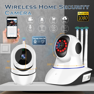 #ad Wireless 1080P HD IP Camera WiFi IR Night Security Baby Monitor CCTV Smart Home $21.99