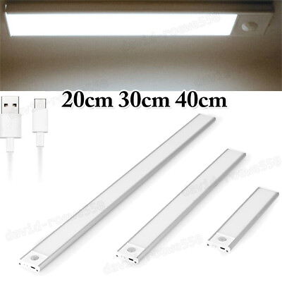 #ad Wireless Motion Sensor Under Cabinet Closet LED Light Kitchen Counter Night Lamp $6.99