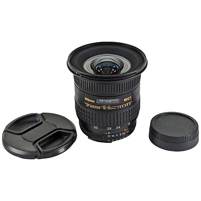 #ad Nikon AF NIKKOR 18 35mm f 3.5 4.5 D ED IF Zoom Lens From Japan Great w Caps $139.00