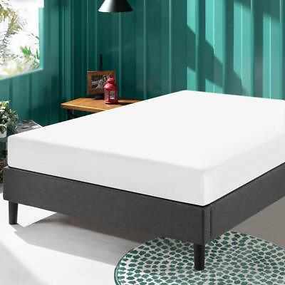 #ad Zinus Platform Bed Grey Full Upholstered Polyester MetalFrame SteelModern Fabric $161.45