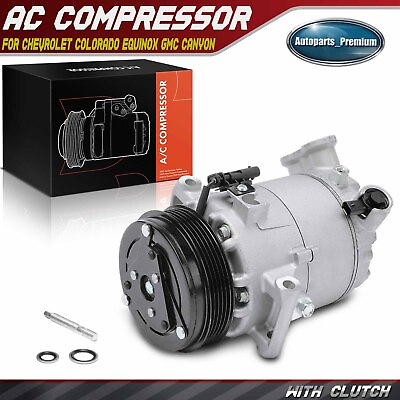 #ad AC Compressor w Clutch for Chevy Colorado 2015 2021 Equinox GMC Canyon Terrain $135.99