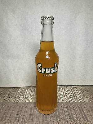 #ad 1960s Orange Crush Full Unopened Soda 10 Fluid Ounce $59.95