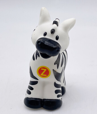 #ad Fisher Price Little People Zebra A to Z Learning Zoo Animal Alphabet Letter Z $8.54