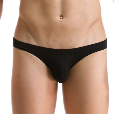 #ad Men Briefs Bikini Underpants Comfy see through Low Rise Sexy Underwear Trunks $10.70