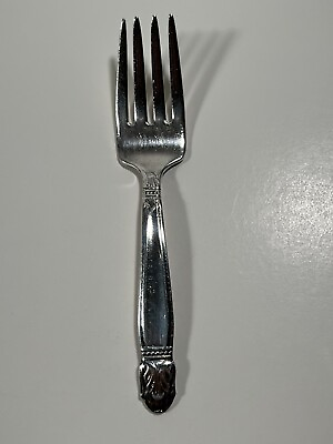 #ad Antique Holmes amp; Edwards IS Silver Plated Baby Toddler Children’s Fork $8.00