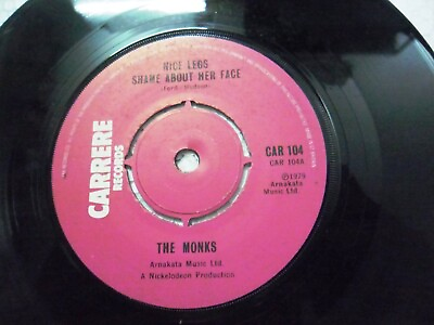 #ad THE MONKS CAR 104 RARE SINGLE 7quot; 45 GT BRITAIN record VG $98.00