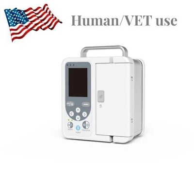 #ad USA Portable Volumetric Infusion Pump IV Fluid Flow Control LCD Alarm Human VET $299.00