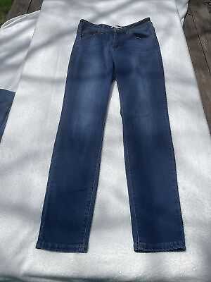 #ad Kancan Estilo Light Wash Skinny Ankle Blue Denim Jeans Womens Size 9 28 Stretch $15.00